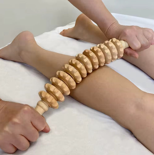 Wooden Massage Roller – Relaxation & Muscle Recovery
