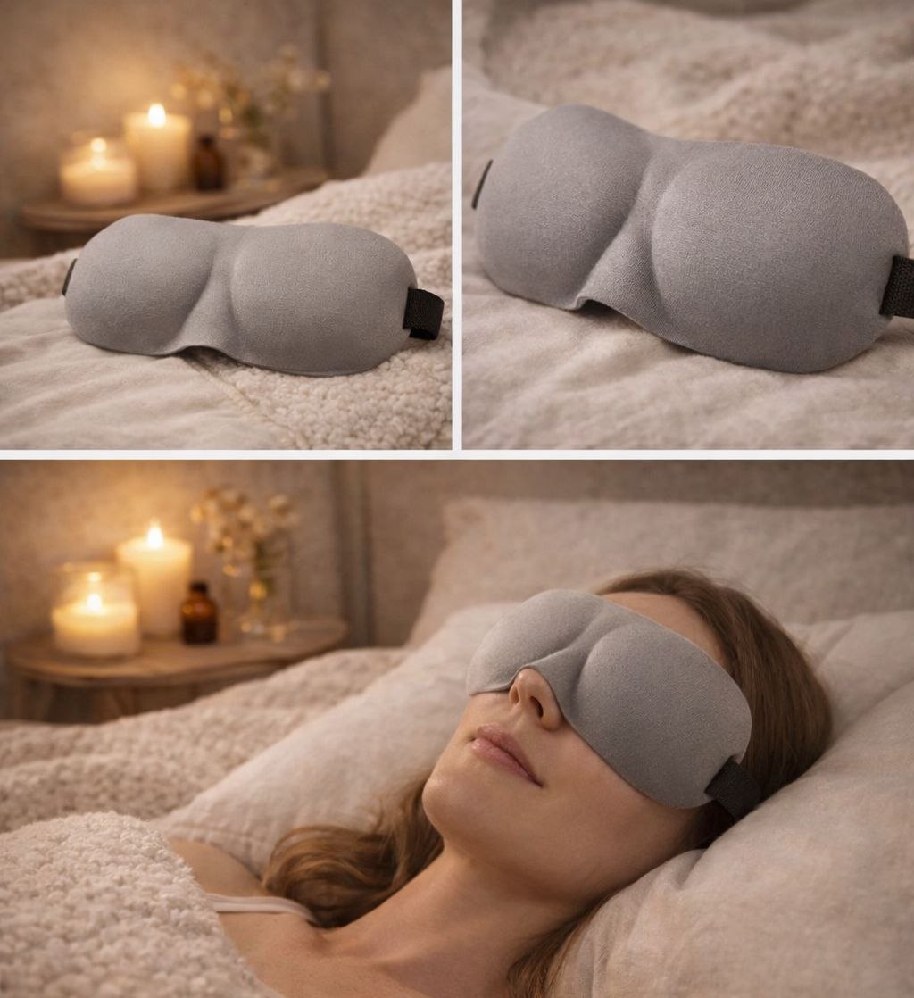 3D Sleep Mask – Deep & Undisturbed Rest